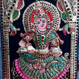 Sri Annapurna Devi Tanjore Painting