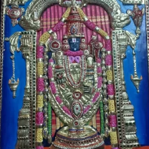 Sri Balaji Tanjore Painting