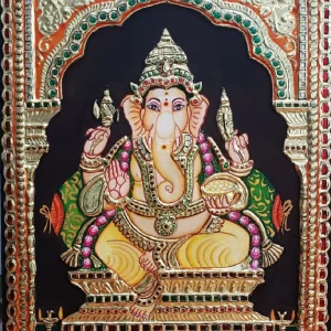 Sri Vinayaka Tanjore Painting